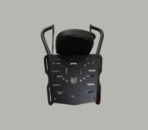 Top Rack for Classic/Standard 350(Black Plate) with back rest